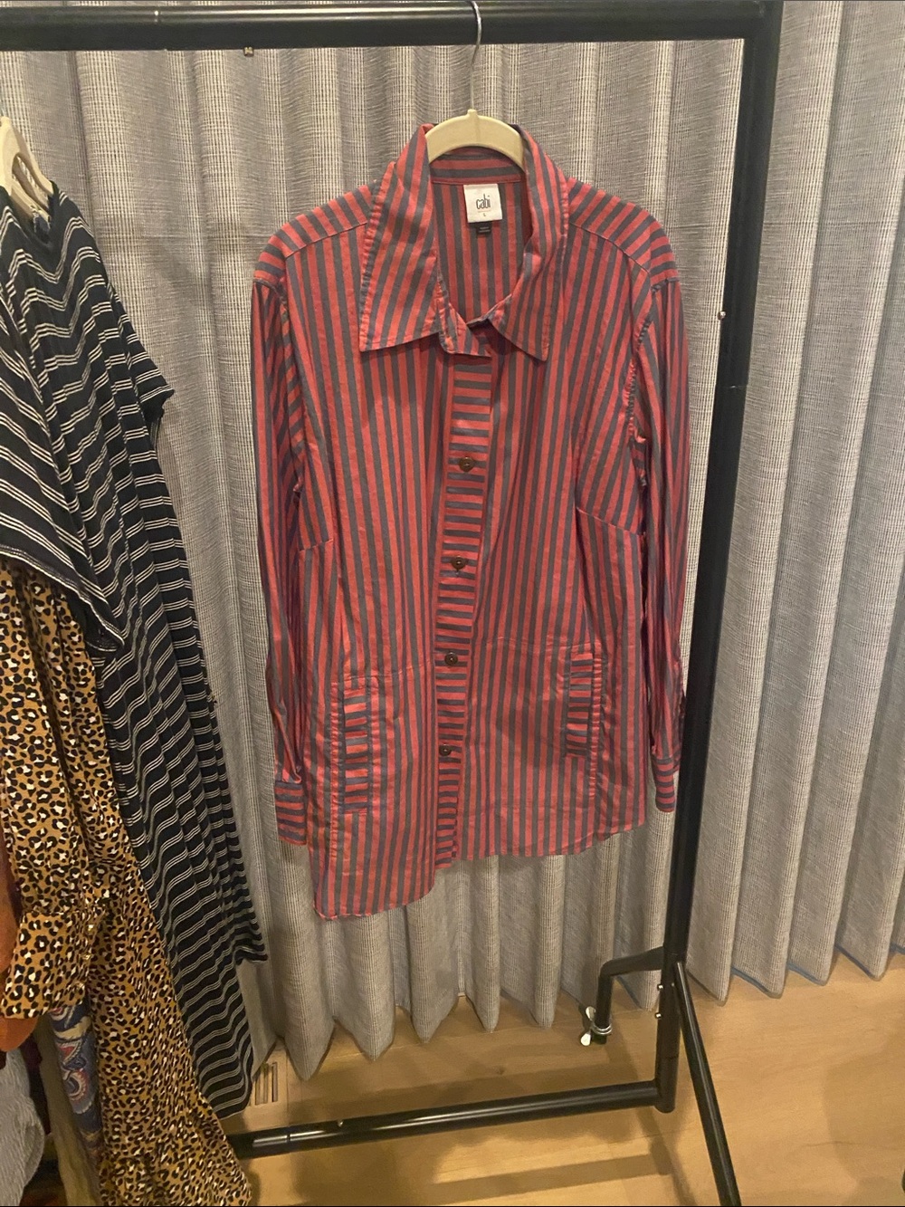 Cabi Striped Work Blouse